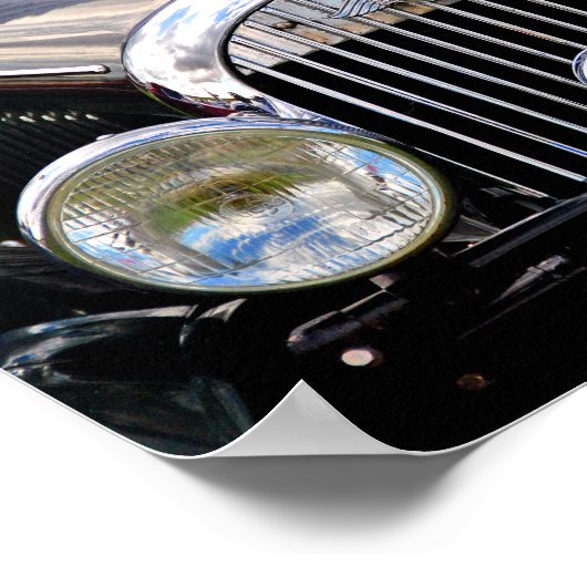 Morgan Classic Sportauto Poster (Hoek)