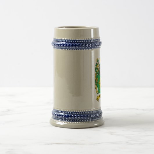 Morgan Coat of Arms Stein Bierpul (Center)