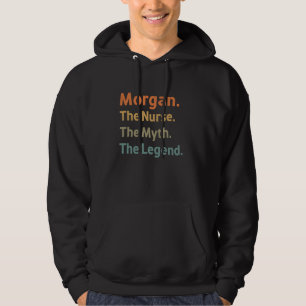 Morgan de Verpleegster De mythe De legende Grappig Hoodie