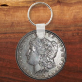 Morgan Dollar 1889 Sleutelhanger (Voorkant)