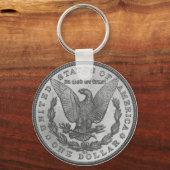 Morgan Dollar (omgekeerd) Sleutelhanger (Voorkant)