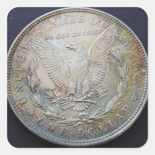 Morgan Dollar Sticker (Voorkant)
