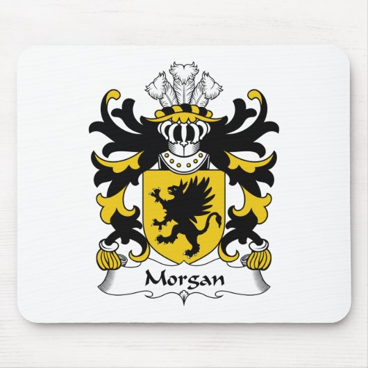 Morgan Family Crest Muismat (Voorkant)