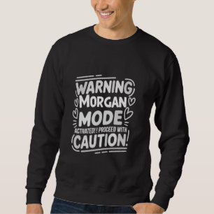 MORGAN Gepersonaliseerde Naam Schattige Aangepaste Trui