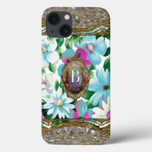 Morgan Grandlyn Floral Chic iPhone 13 Hoesje