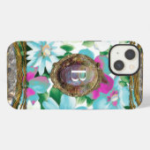 Morgan Grandlyn Floral Chic iPhone Hoesje (Achterkant horizontaal)