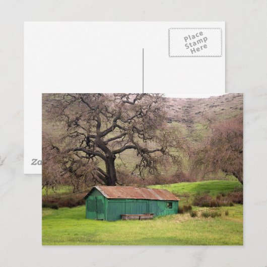 Morgan Hill Barn Briefkaart (Voorkant / Achterkant)