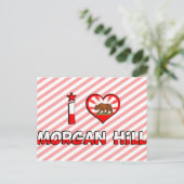 Morgan Hill, CA Briefkaart (Staand voorkant)