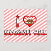 Morgan Hill, CA Briefkaart (Voorkant)