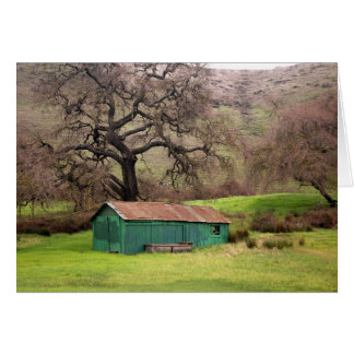 Morgan Hill green barn