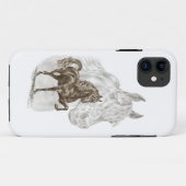 Morgan Horse Art Case-Mate iPhone Case (Achterkant (horizontaal))
