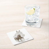 Morgan Horse Art Kartonnen Onderzetters (Insitu)