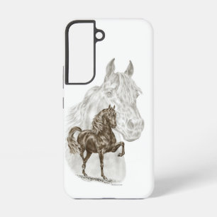 Morgan Horse Art Samsung Galaxy Hoesje