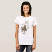 Morgan Horse Art T-shirt (Voorkant volledig)
