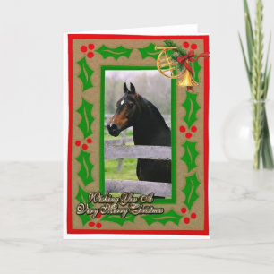 Morgan Horse Blank-kerstkaart Feestdagen Kaart