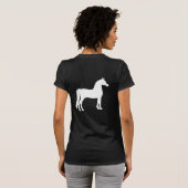 Morgan Horse - het element van veelzijdigheid T-shirt (Achterkant volledig)
