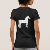 Morgan Horse - het element van veelzijdigheid T-shirt (Achterkant)