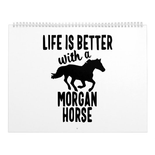 morgan horse kalender (Hoes)