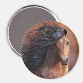 Morgan Horse Magnet (Voorkant / Achterkant)