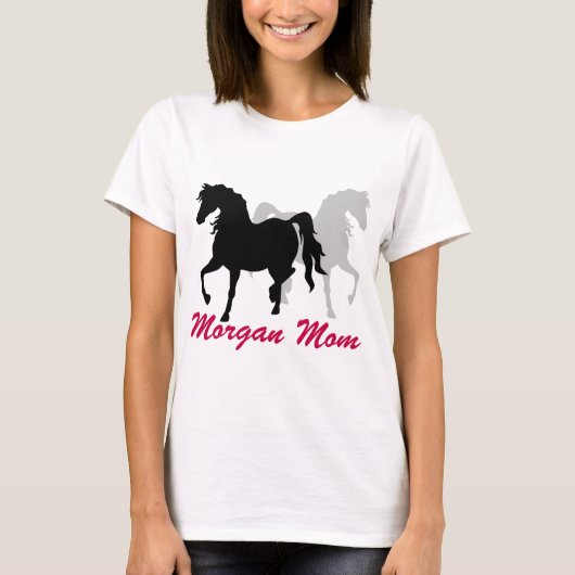 Morgan Horse mama T-shirt (Voorkant)