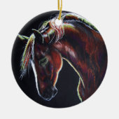 Morgan Horse Ornament (Voorkant)