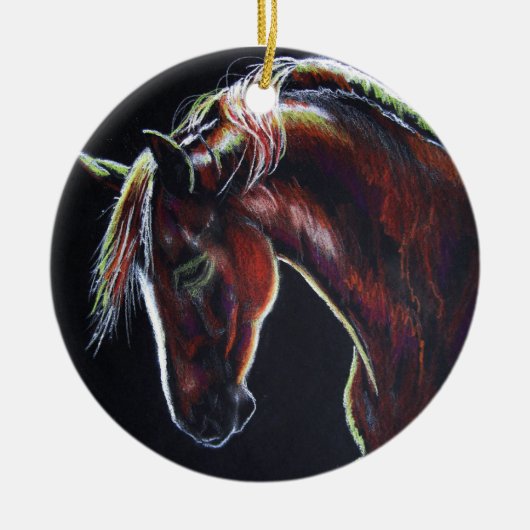 Morgan Horse Ornament (Voorkant)