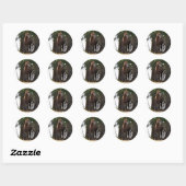 Morgan Horse Producten!! Ronde Sticker (Vel)