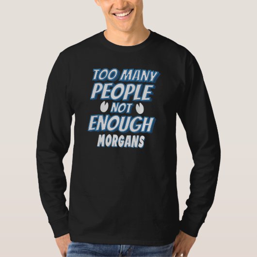 Morgan Horse Rider T-shirt (Voorkant)