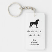 Morgan Horse Sleutelhanger (Voorkant)