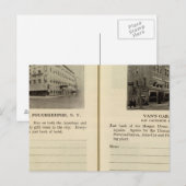 Morgan House, Van's Garage, Poughkeepsie Briefkaart (Voorkant / Achterkant)