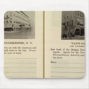 Morgan House, Van's Garage, Poughkeepsie Muismat