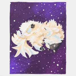 Morgan in de ruimte fleece deken