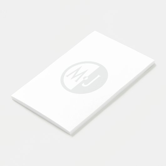 Morgan James 4" x 6" Post-it® Notes (Schuin)