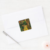 Morgan le Fay - Arthurlegende Vierkante Sticker (Envelop)