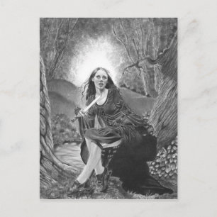Morgan Le Fay Briefkaart
