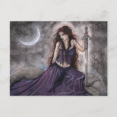 Morgan Le Fay Fantasy Briefkaart (Voorkant)