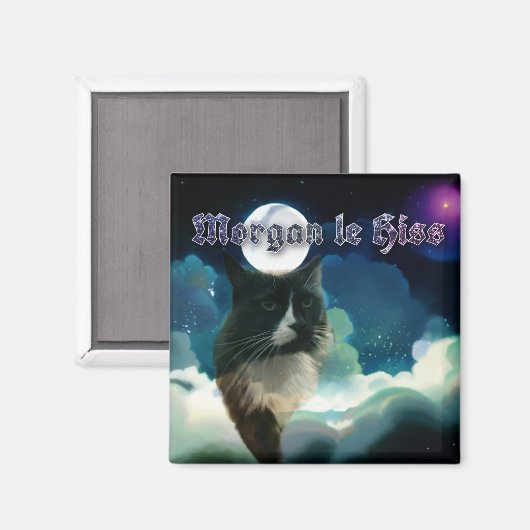 Morgan le Hiss Magneet (Voorkant / Achterkant)