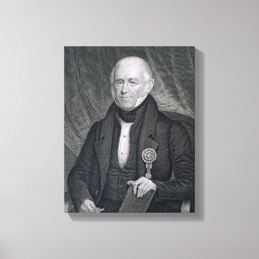 Morgan Lewis, gegraveerd door Asher Brown Durand ( Canvas Afdruk (Voorkant)