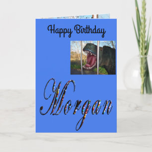 Morgan, Naam, Logo, de Kaart van de Verjaardag van