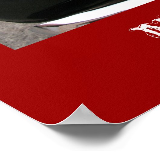 Morgan Plus 4 - Klassieke auto Poster (Hoek)