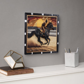 Morgan Sand Race: Hout Verbrand Vaartuig Vierkante Klok