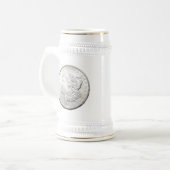 MORGAN SILVER DOLLAR BIERPUL (Voorkant links)