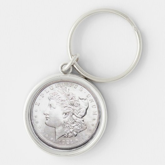 MORGAN SILVER DOLLAR SLEUTELHANGER (Voorkant)