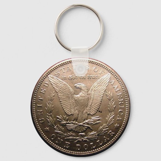 Morgan Silver Dollar Sleutelhanger (Voorkant)