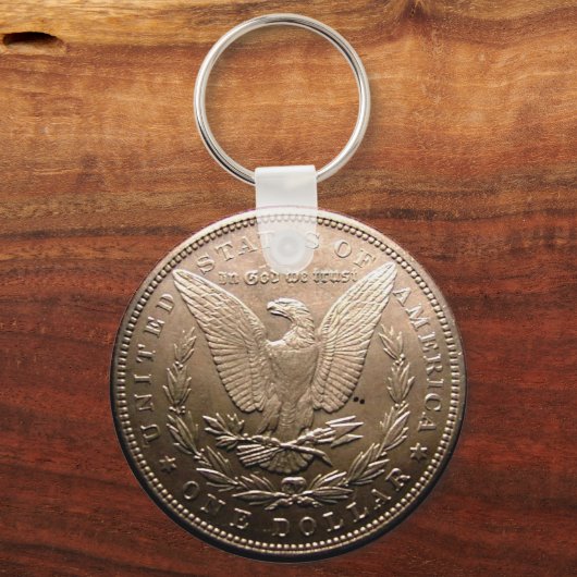 Morgan Silver Dollar Sleutelhanger (Voorkant)