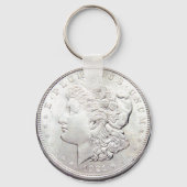MORGAN SILVER DOLLAR SLEUTELHANGER (Voorkant)