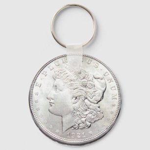 MORGAN SILVER DOLLAR SLEUTELHANGER
