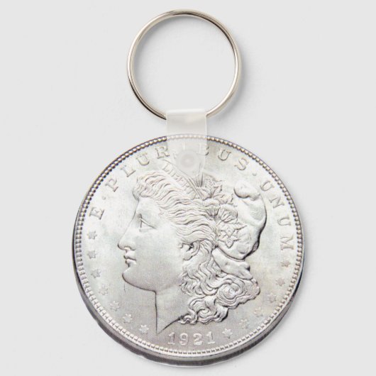 MORGAN SILVER DOLLAR SLEUTELHANGER (Voorkant)