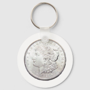 MORGAN SILVER DOLLAR SLEUTELHANGER