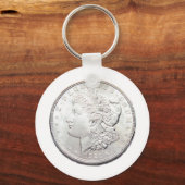 MORGAN SILVER DOLLAR SLEUTELHANGER (Voorkant)